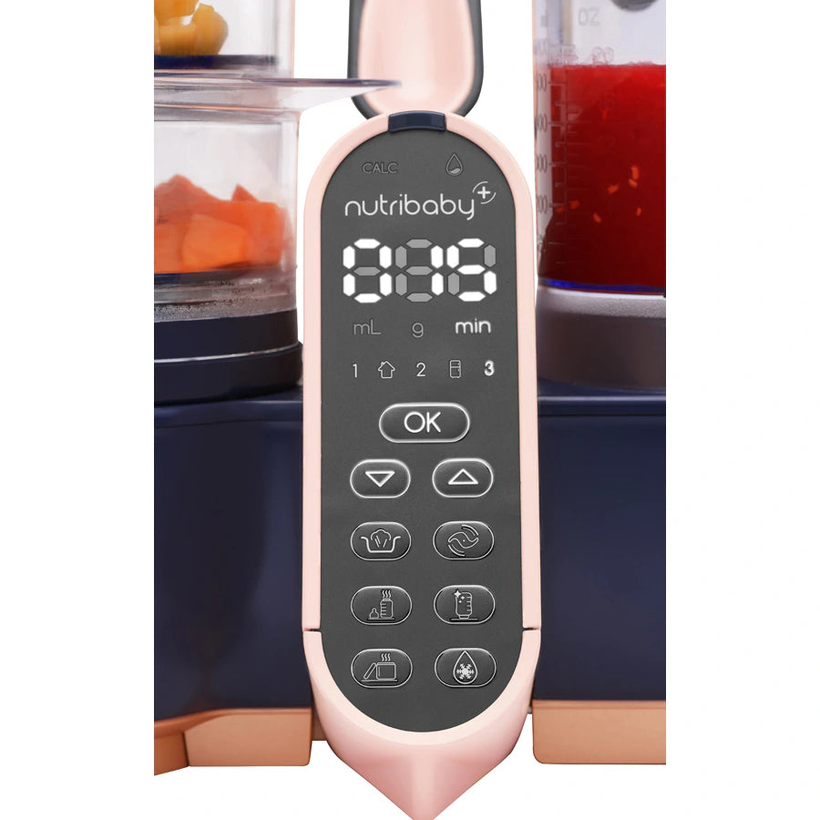 معالج الطعام Babymoov Nutribaby XL + كتاب وصفات معالج الطعام Babymoov Nutribaby XL + كتاب وصفات