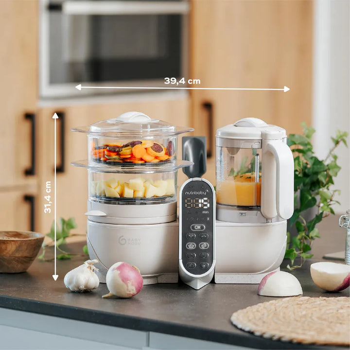 Nutribaby(+) 6in1 Baby Food Maker (Natural Beige)