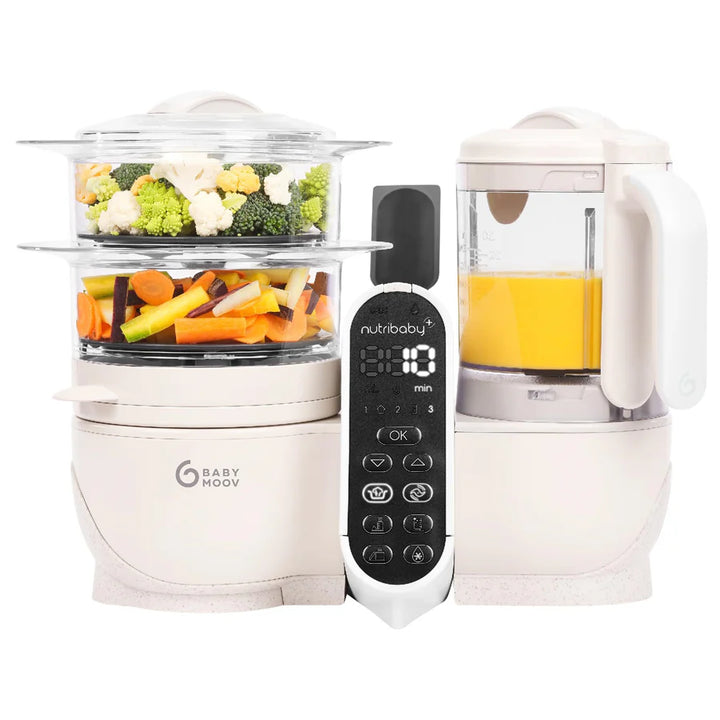 Nutribaby(+) 6in1 Baby Food Maker (Natural Beige)