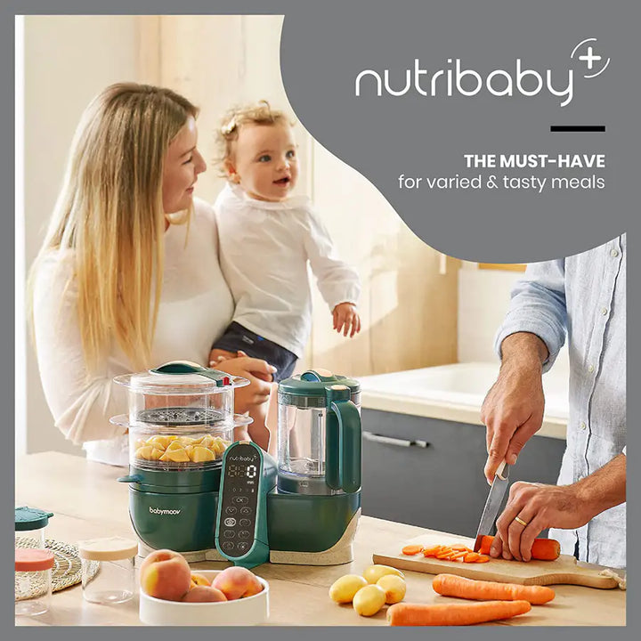 Nutribaby+ 6in1 Food Prep Maker (Opal Green)