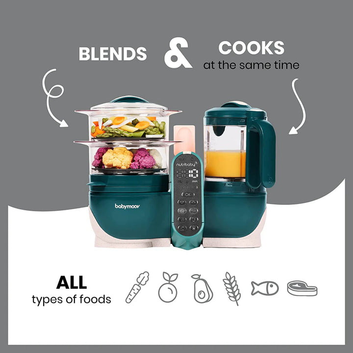 Nutribaby+ 6in1 Food Prep Maker (Opal Green)