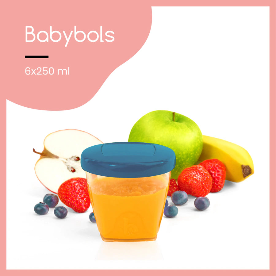 Babymoov Babybols Food Storage 250ml (Pack of 6)