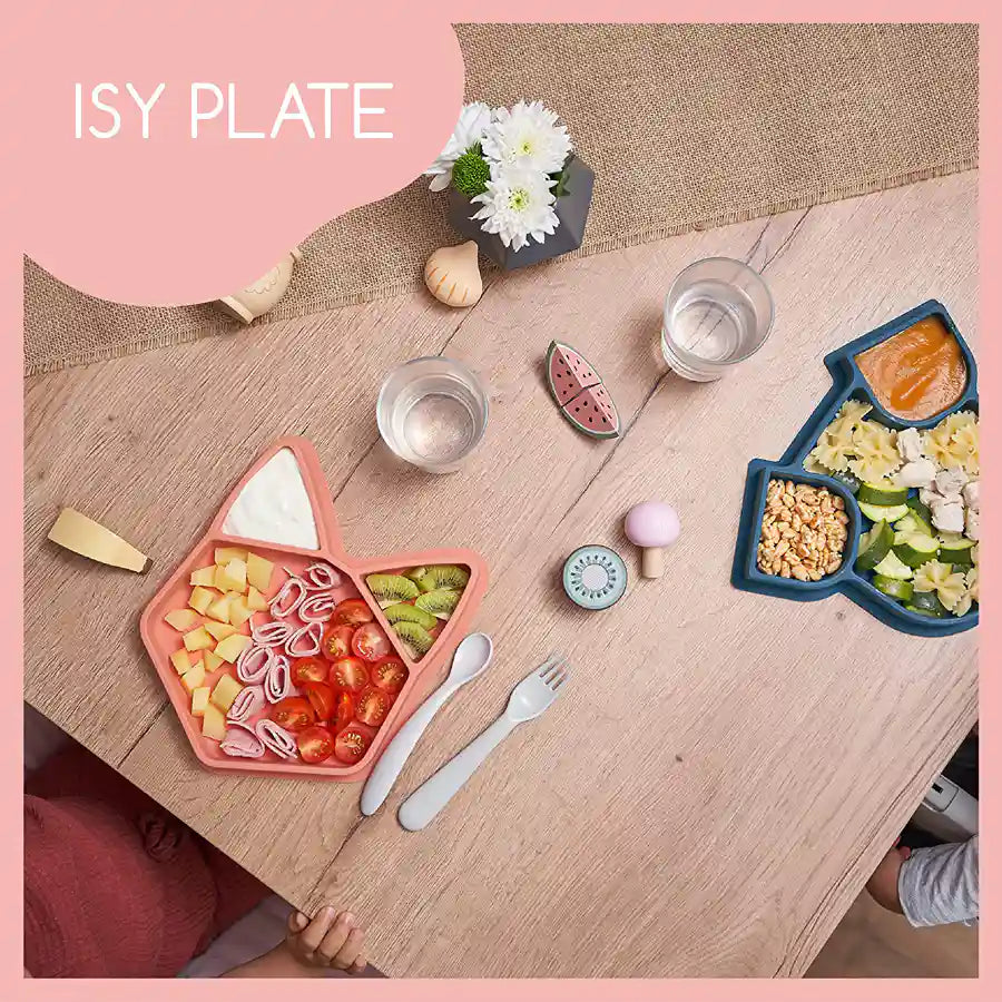 Babymoov Eats' ISY Silicone Suction Plate - Fox