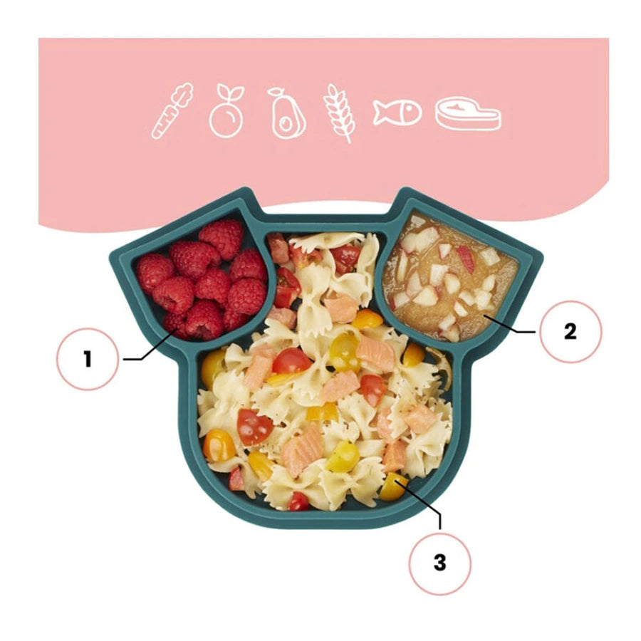 طبق شفط سيليكون ISY من Babymoov Eats - كلب طبق شفط سيليكون ISY من Babymoov Eats - كلب