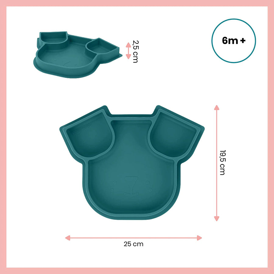 Babymoov Eats' ISY Silicone Suction Plate - Dog