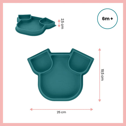 Babymoov Eats' ISY Silicone Suction Plate - Dog