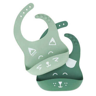 Babymoov Bib'Isy Silicone Bibs Set Of 2