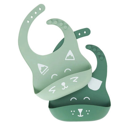 Babymoov Bib'Isy Silicone Bibs Set Of 2