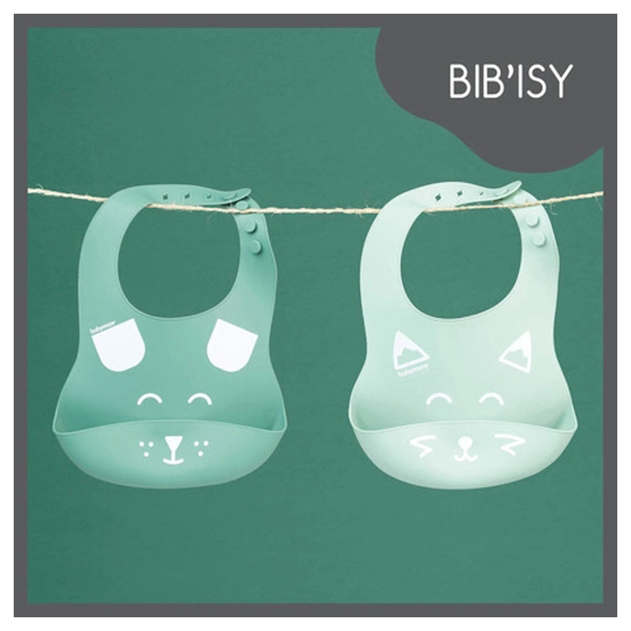Babymoov Bib'Isy Silicone Bibs Set Of 2
