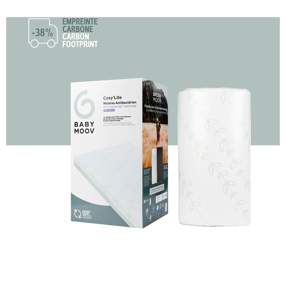 Babymoov Cosy'Lite Anti-Bacterial Mattress (60 x 120 cm)