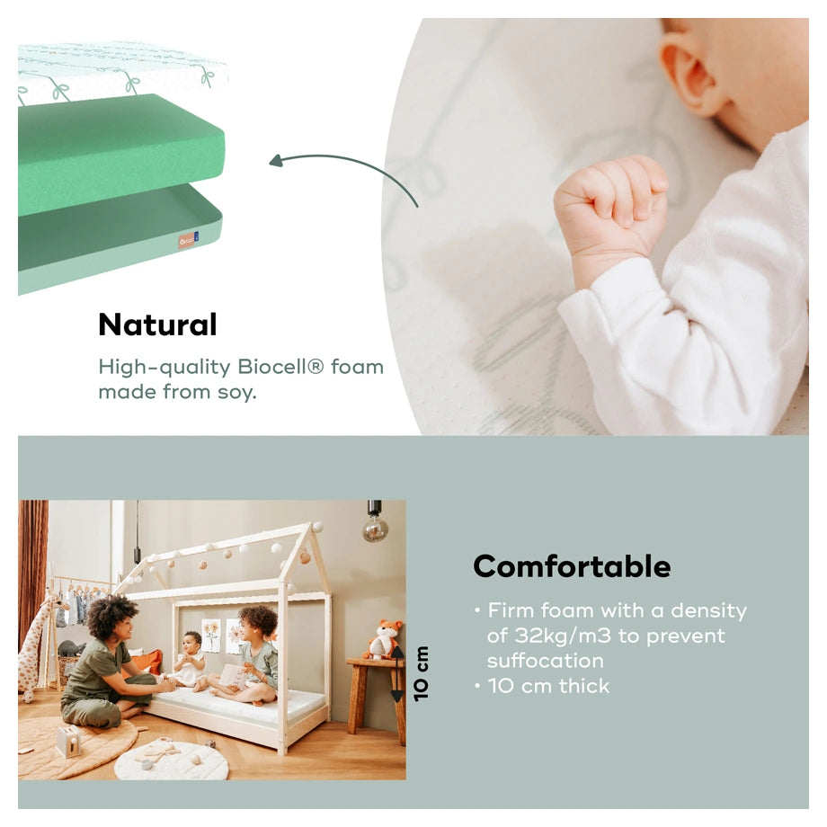 Babymoov Cosy'Lite Anti-Bacterial Mattress (70 x 140 cm)