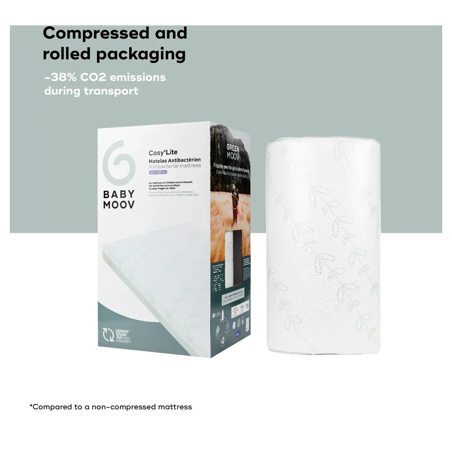 Babymoov Cosy'Lite Anti-Bacterial Mattress (70 x 140 cm)