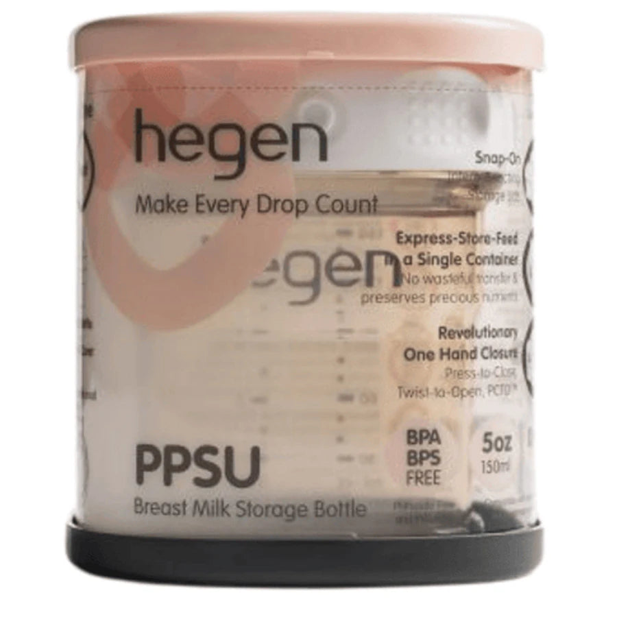 Hegen PCTO 150 مل/5 أونصة من عبوات تخزين حليب الثدي PPSU (عبوة من 4 قطع) Hegen PCTO 150 مل/5 أونصة من عبوات تخزين حليب الثدي PPSU (عبوة من 4 قطع)