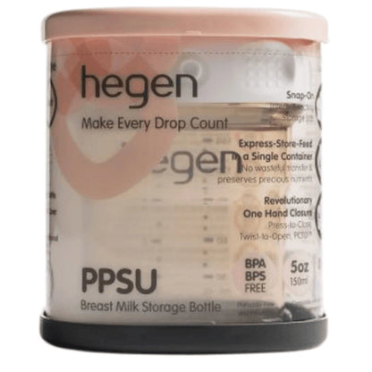 Hegen PCTO 150ml/5oz Breast Milk Storage PPSU (Pack of 4)