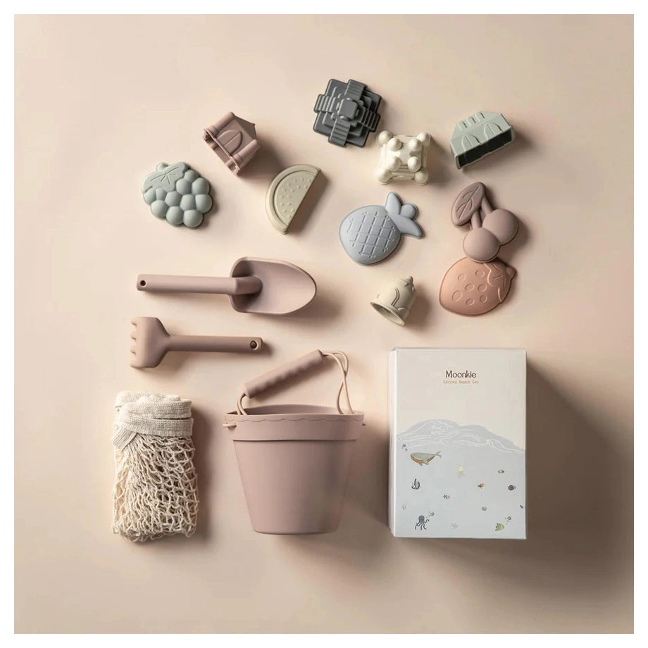 Moonkie Standard Beach Toy Set (Blush)