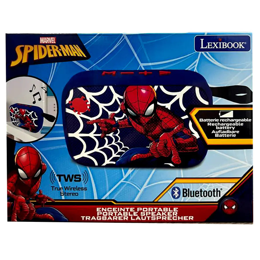 مكبر صوت Lexibook Spiderman المحمول بتقنية البلوتوث مكبر صوت Lexibook Spiderman المحمول بتقنية البلوتوث