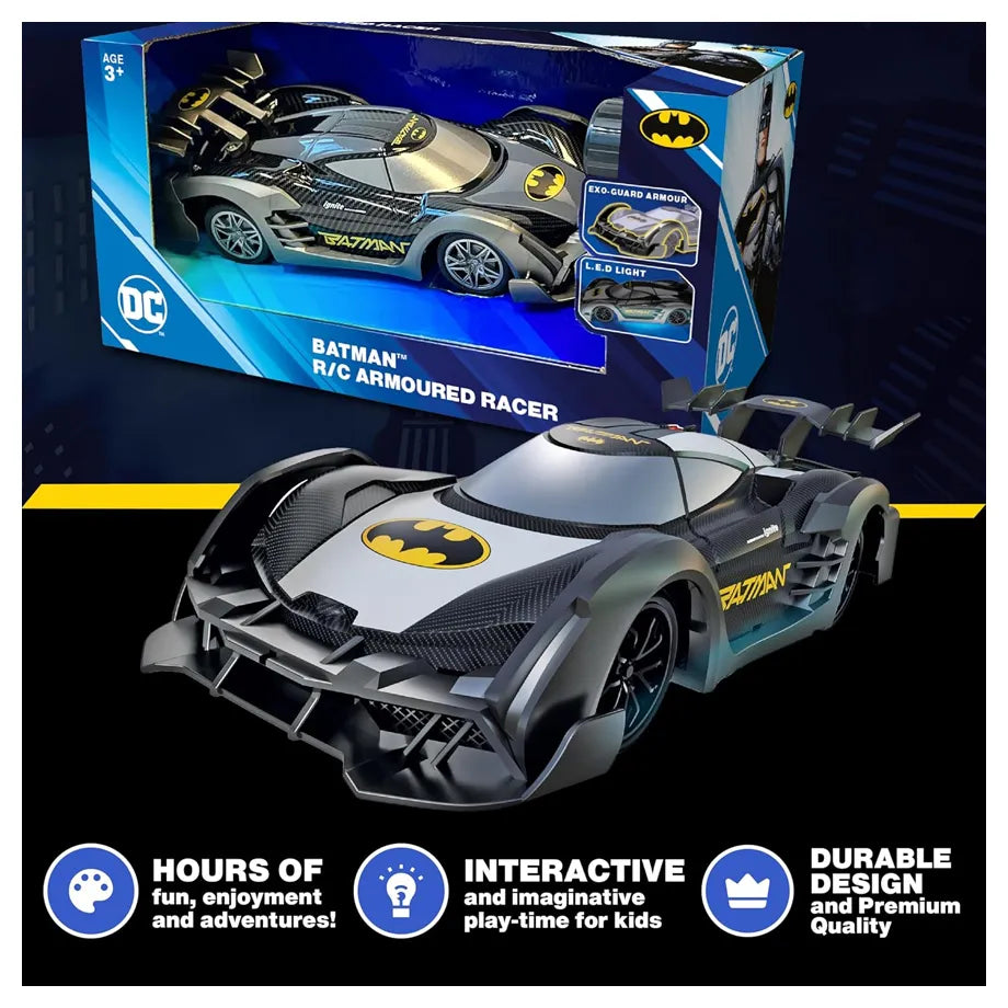 Bladez RC Batman Armoured Racer Vehicle (1:20 Scale, Battery Operated)