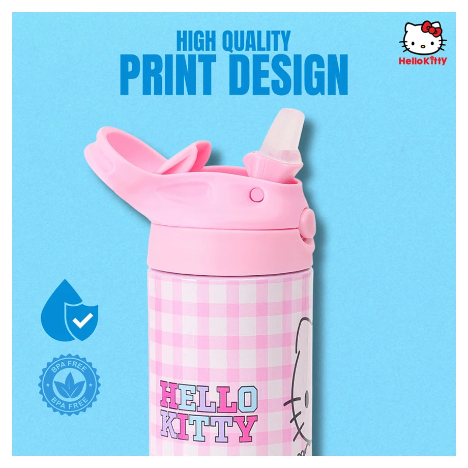 Sanrio Hello Kitty Kawaii Kitty Stainless Steel Water Bottle