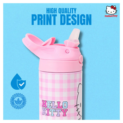 Sanrio Hello Kitty Kawaii Kitty Stainless Steel Water Bottle