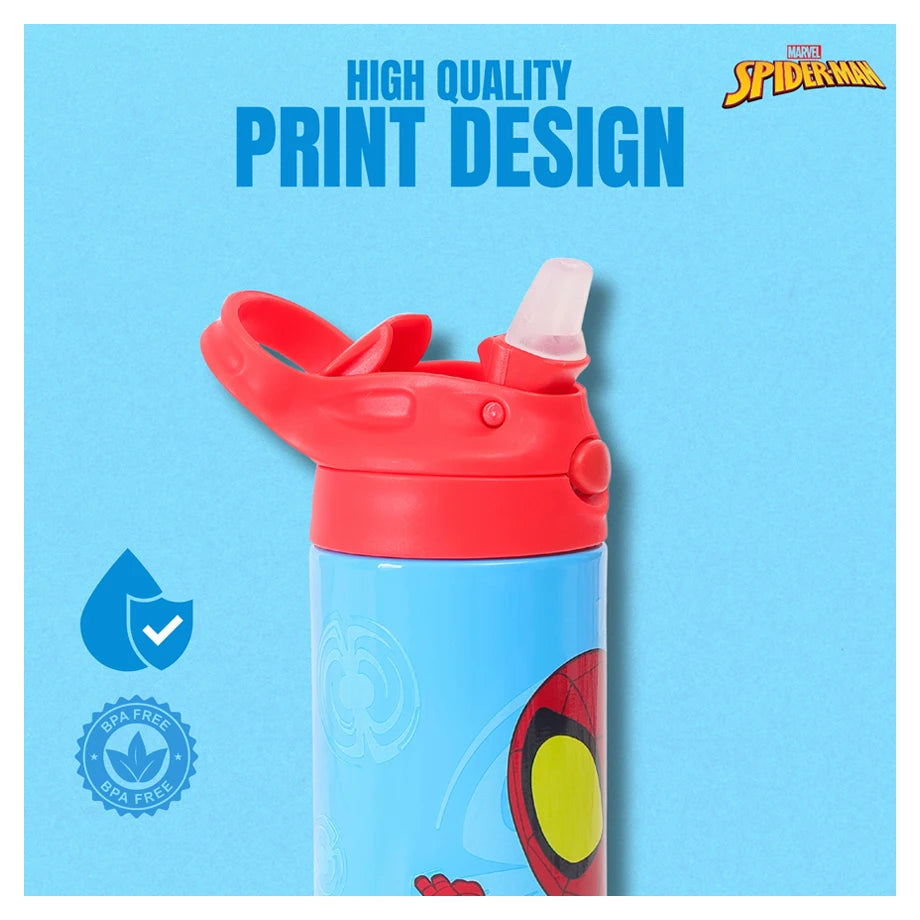 Marvel Spider-Man Spidey Stainless Steel Water Bottle