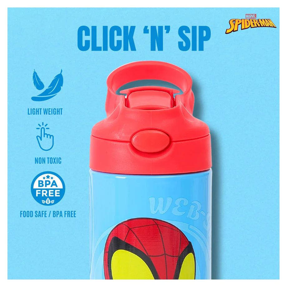 Marvel Spider-Man Spidey Stainless Steel Water Bottle