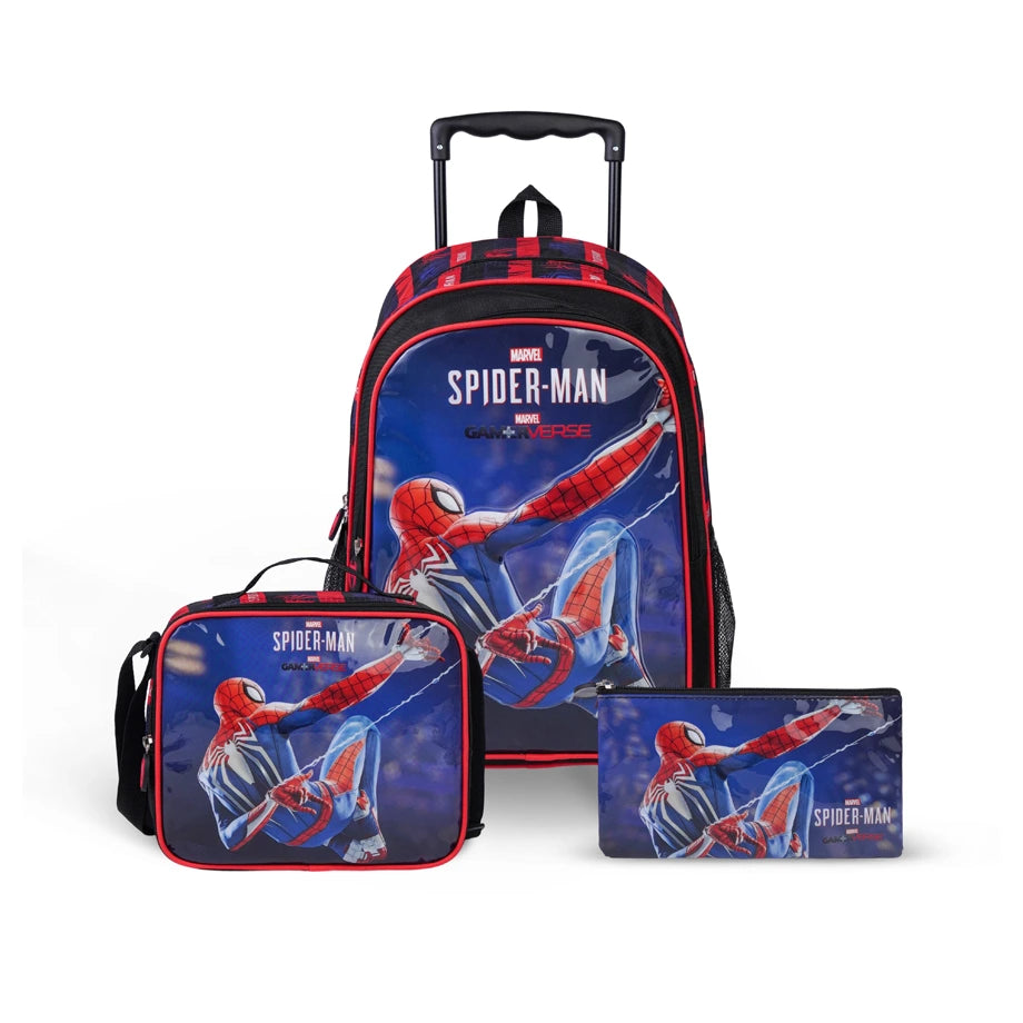 Marvel Spiderman 3 In 1 Trolley Set 18"