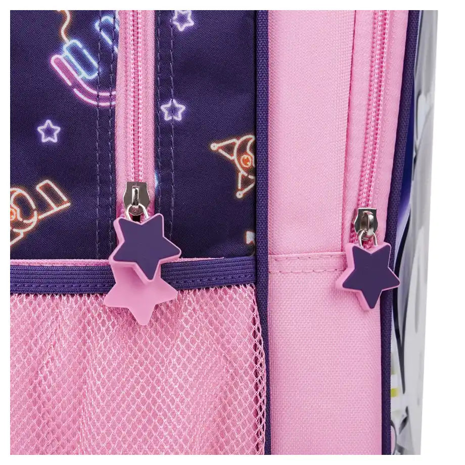 Sanrio Kuromi Check The Beat 5 In 1 Backpack Set 18"