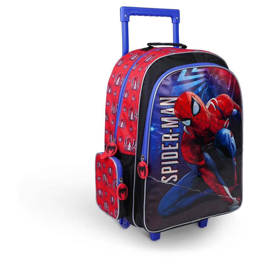 Marvel Spiderman Spiders Shadow 5 In 1 Premium Trolley Set 18"