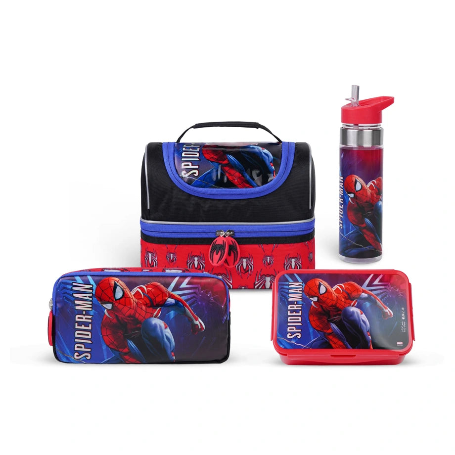 Marvel Spiderman Spiders Shadow 5 In 1 Premium Trolley Set 18"