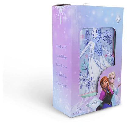 Disney Frozen Ice Queen Vibes 5 In 1 Trolley Set 18"