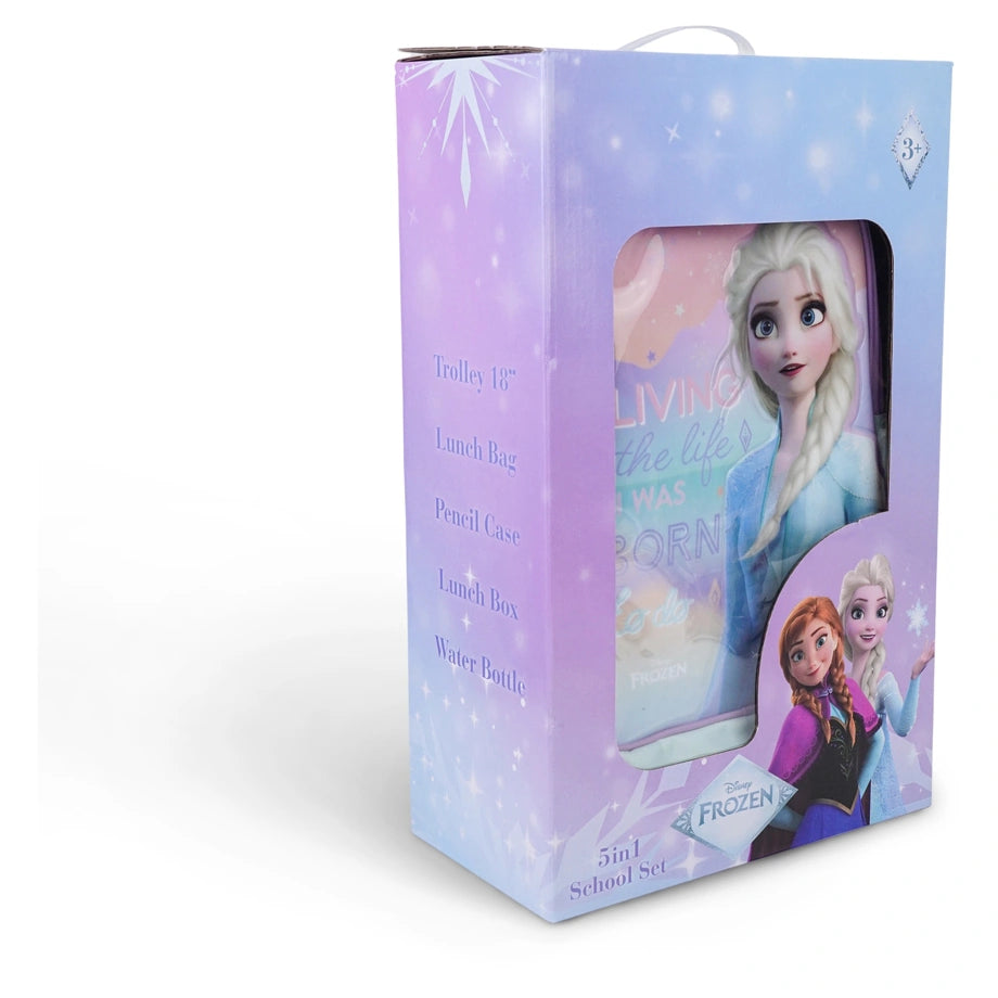 Disney Frozen Living The Life I Was Born To Do 5 In 1 Trolley Set 18"