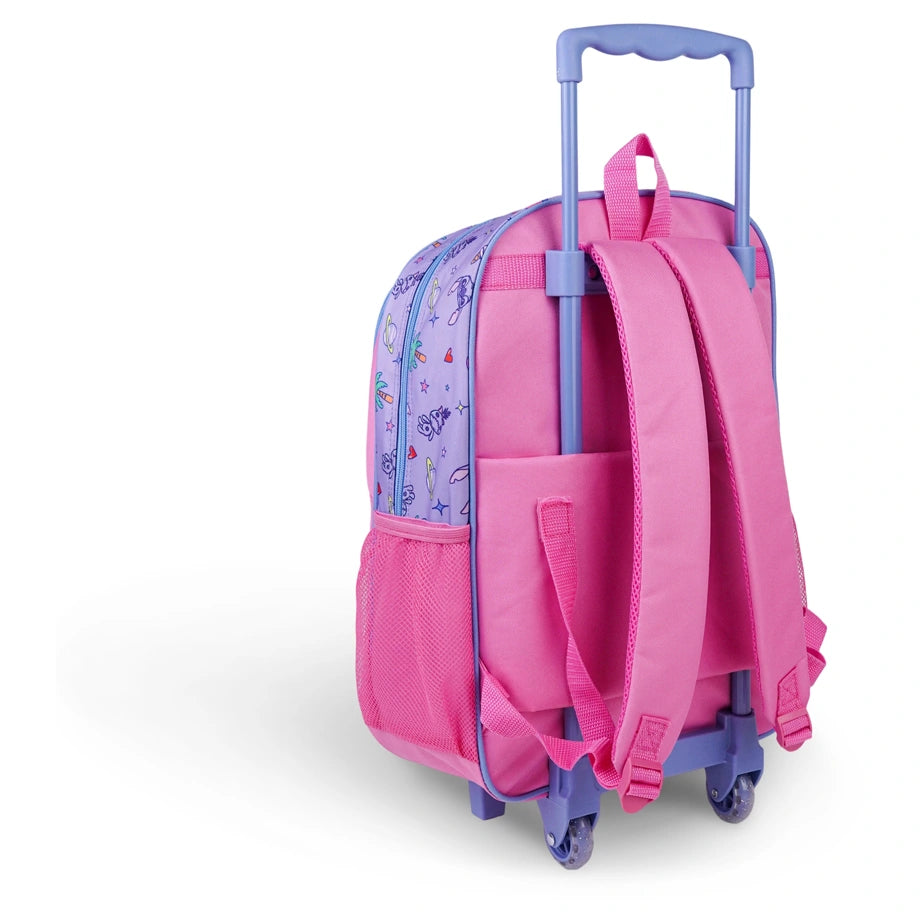 Disney Stitch Cute 5 In 1 Trolley Set 18"