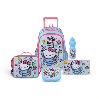 Sanrio Hello Kitty Astronaut Kitty 5 In 1 Trolley Set 18"
