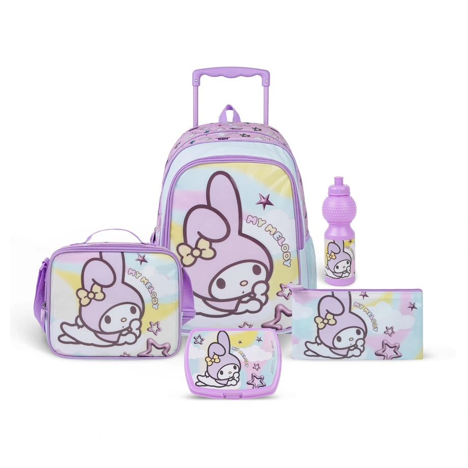 Sanrio My Melody My Melody On The Cloud 5 In 1 Trolley Set 18"