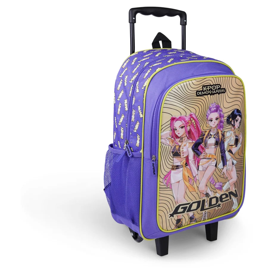 K-Pop Demon Hunter 5 In 1 Trolley Set 18" (Purple)