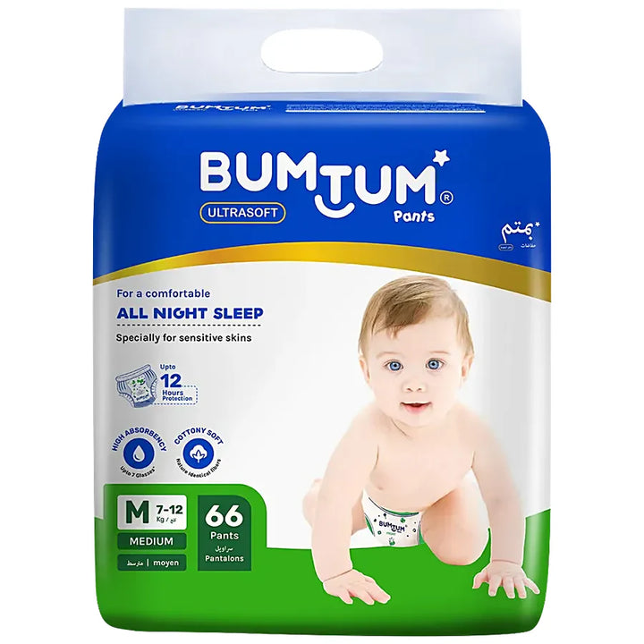 Bumtum Baby Pants Diaper Medium Pack of 66 Best price at