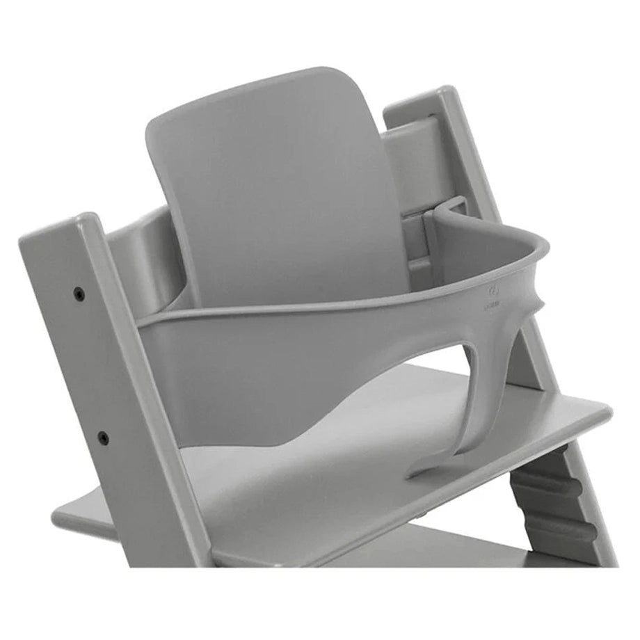 Stokke Tripp Trapp Stormgrey + Baby Set + Cushion (Nordic Grey)