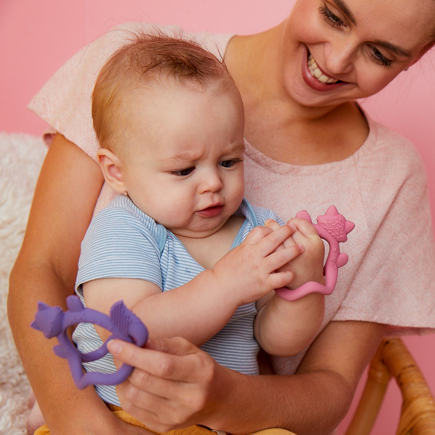 Bbox Wrist Teether (Peony) Bbox Wrist Teether (Peony)