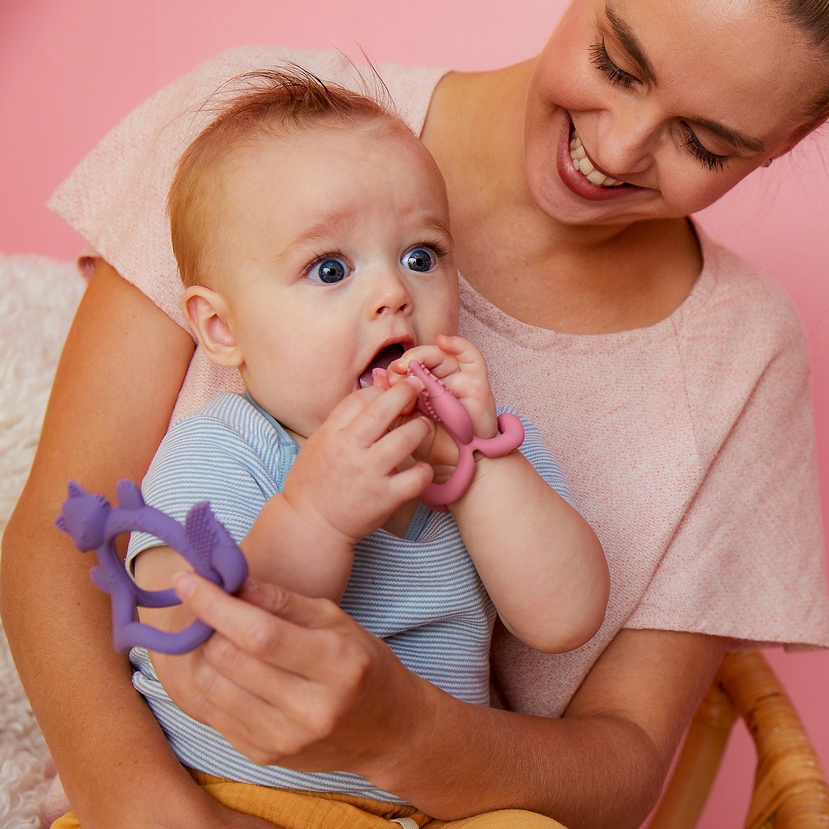 Bbox Wrist Teether (Peony) Bbox Wrist Teether (Peony)