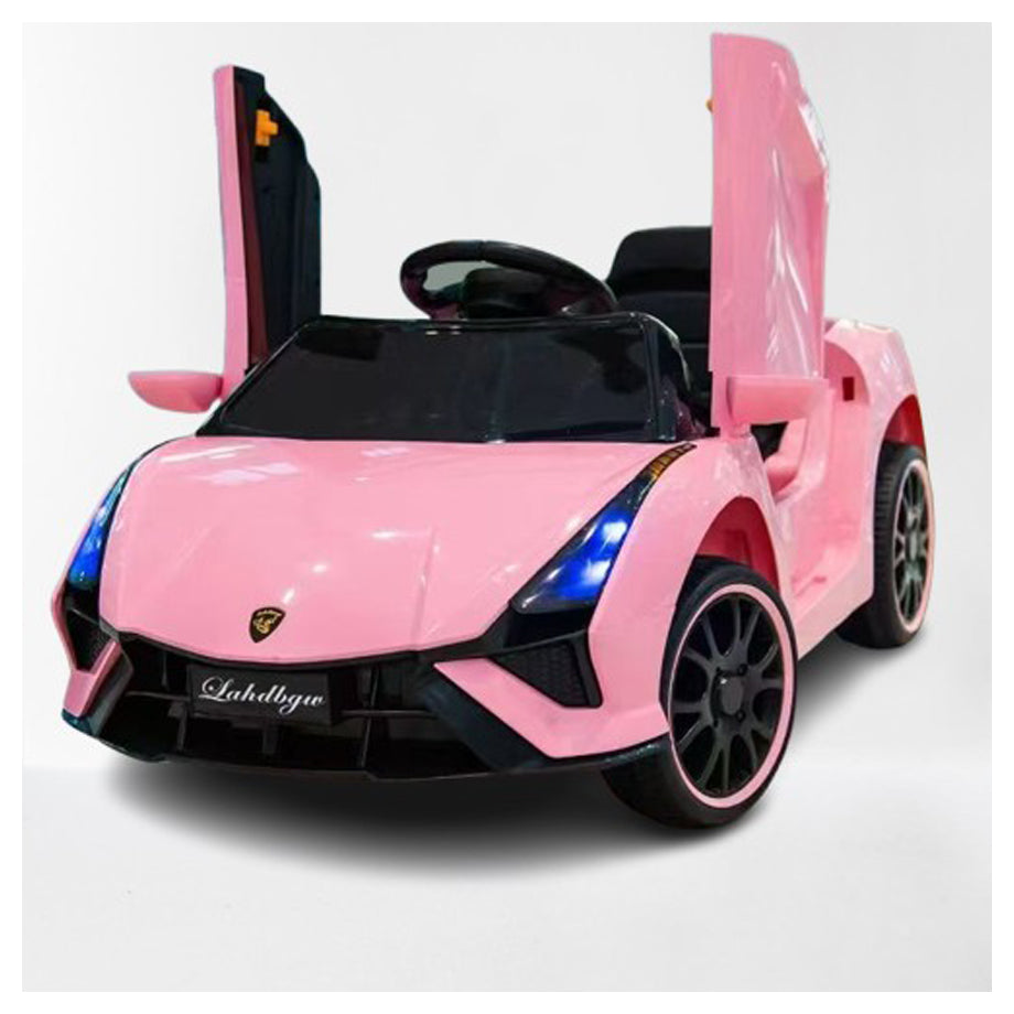 Orbic Kids Lamborghini Style Battery Ride On Car 12V4.5Ah (Pink)