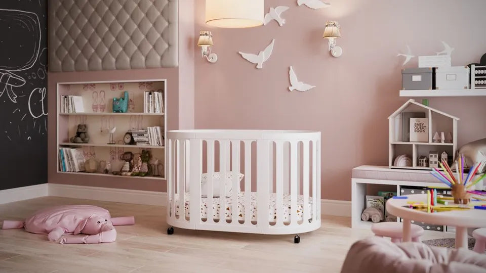 Babyhood Kaylula Sova Cot Classic (White)