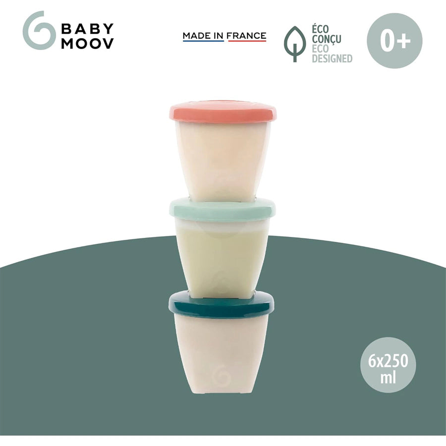 Babymoov Babybols Biosourced 250 مل (عبوة من 6 قطع) Babymoov Babybols Biosourced 250 مل (عبوة من 6 قطع)