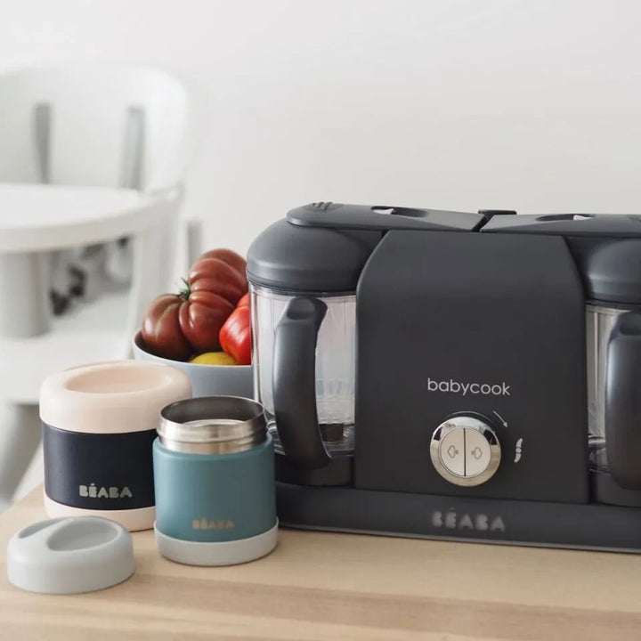 Beaba Babycook Duo Baby Food Processor (Dark Grey)