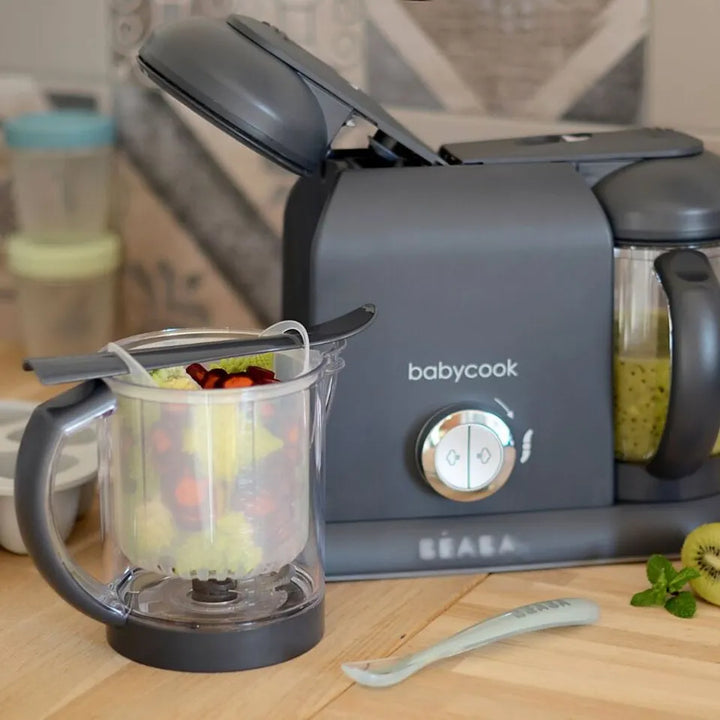 Beaba Babycook Duo Baby Food Processor (Dark Grey)