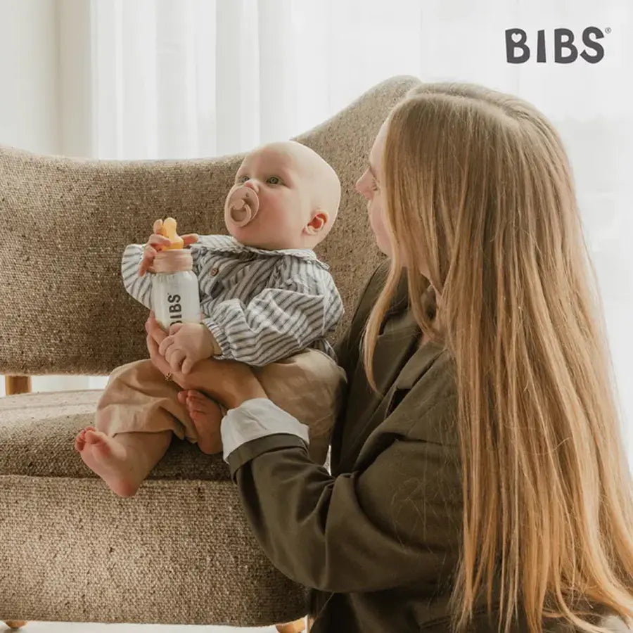 حلمة رضاعة أطفال دائرية من اللاتكس، عبوة من قطعتين، تدفق بطيء حلمة رضاعة أطفال دائرية من اللاتكس، عبوة من قطعتين، تدفق بطيء