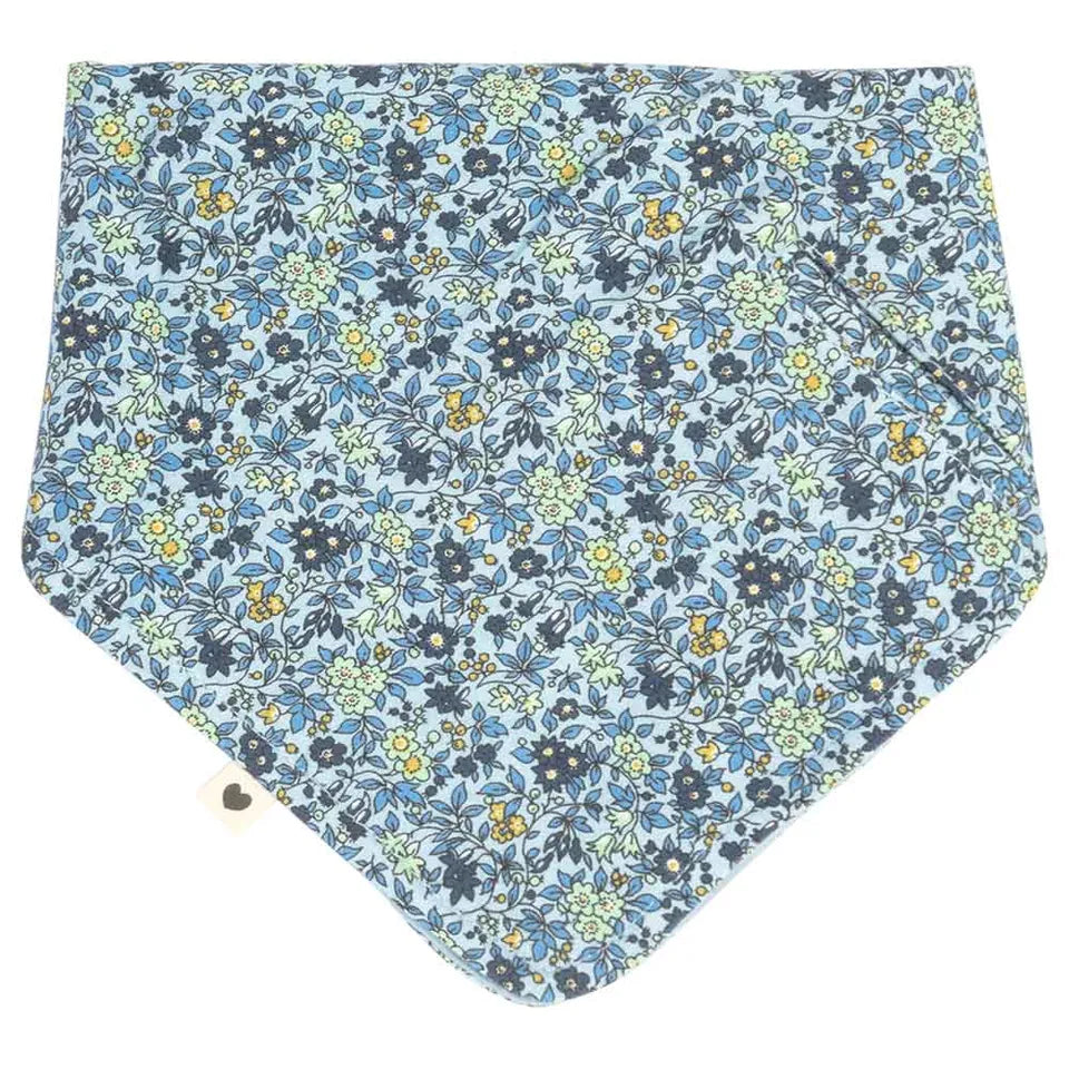 مريلة من Bibs x Liberty Bandana Bib Chamomile Lawn (أزرق فاتح) مريلة من Bibs x Liberty Bandana Bib Chamomile Lawn (أزرق فاتح)