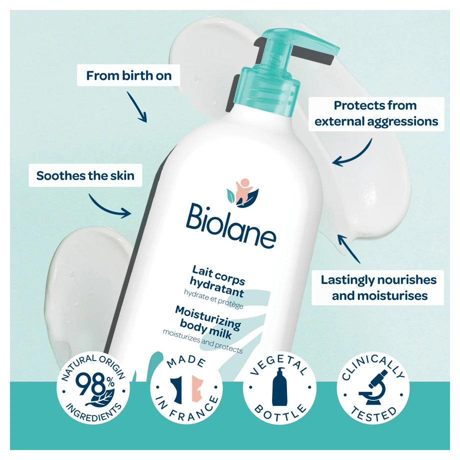 Biolane Moisturizing Body Milk (350 Ml)