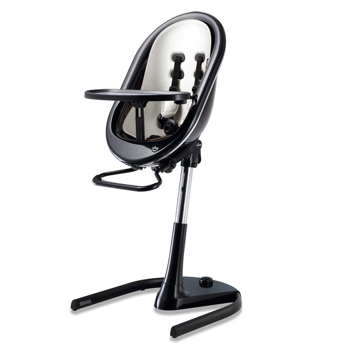 Mima Moon Highchair Full Set (Black/Snow White)