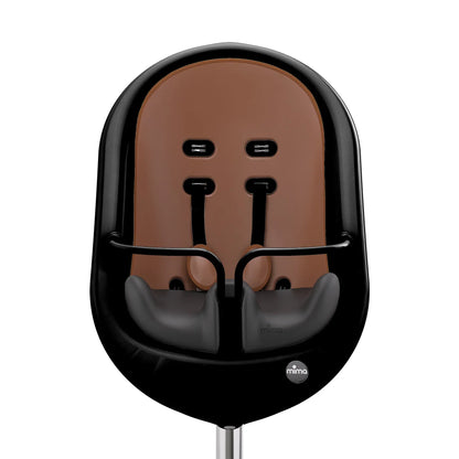 Mima Moon Highchair Full Set (Black/Snow White)