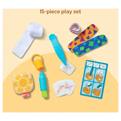 Melissa and Doug Boo-Boos & Bandages Reusable Play Set